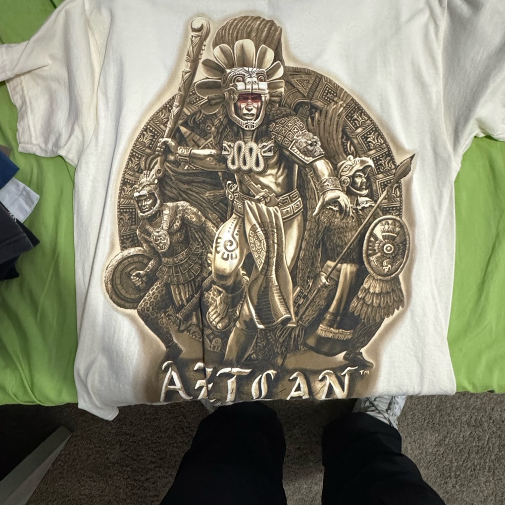 Aztec Warrior Graphic T-Shirt